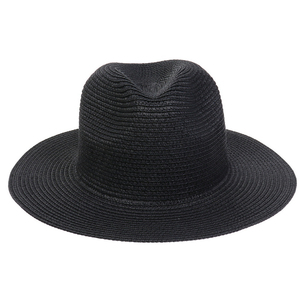 Sombrero de paja plegable unisex al por mayor con ala ancha - Product Image 6