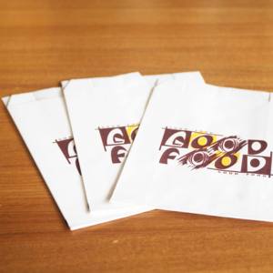 Bolsa de Regalo de Lujo Personalizada, Bolsa de Compras de Papel Recubierto de Grado Alimenticio con Impresión Flexográfica - Product Image 3