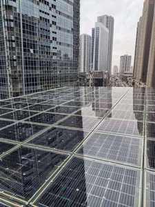 OEM, ODM Disponibles, Panel Solar Transparente de Doble Vidrio de 440W Tipo N de Media Celda con 23% de Eficiencia para Invernaderos BIPV - Product Image 4
