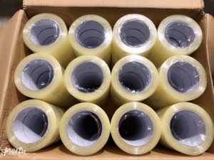 Mẫu miễn phí tiếng ồn thấp trong suốt Bopp niêm phong băng để đóng gói và niêm phong hộp carton - Product Image 3