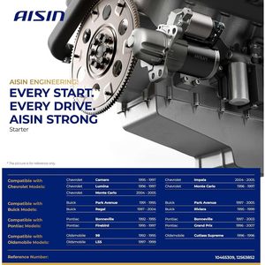 Moteur de démarrage Aisin ESMGM-00296 pour Chevrolet Impala Camaro Buick Regal, pièce de rechange - Product Image 3