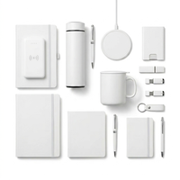 Kit de bienvenue personnalisé pour réunions d'affaires, kit de trajet, coffret cadeau de bureau, bouteille isotherme, journal, stylo, tasse, personnalisation OEM