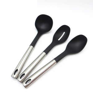 Vendita calda intelligente Set utensili in acciaio inox 9 pezzi manico in Nylon cucina utensili da cucina - Product Image 6