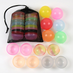 Paquet de 12 ballons à eau réutilisables rechargeables en silicone pour l'été - Product Image 1
