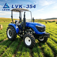 Mini-tracteur certifié CE 35 CV 4x4, essieu renforcé, forte capacité de charge pour les opérations en verger et en jardin