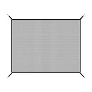 Car <b>Radiator</b> Protective Net High Density Nylon <b>Mesh</b> Black White With Clips For Dust Insect Prevention Front Grille <b>Cover</b> - Product Image 1