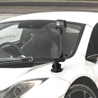 Perche à selfie en fibre de carbone avec filetage 1/4 pour Insta360 X5 X4 X3/GoPro Hero 13 12/Caméra d'action DJI