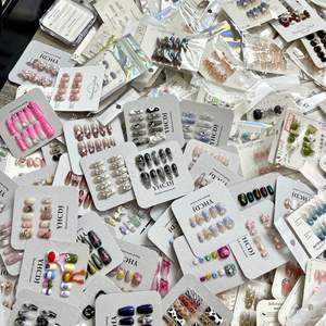 Sac mystère de faux ongles à presser faits main, styles et tailles aléatoires, vente flash en direct, vente en gros - Product Image 4