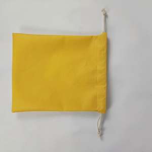 Polyester Personalized LOGO Drawstring <b>Bags</b> Promotional Custom Black Drawstring Closure Colored Pp Cord for Drawstring - Product Image 6