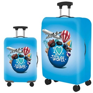 Vente d'usine : Housse de valise lavable en Spandex, protection pour bagages de 19 à 32 pouces, avec fermeture éclair, pour bagages à main - Product Image 6