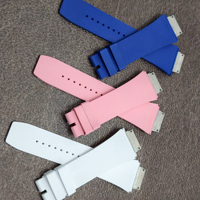 Le dernier bracelet de montre en caoutchouc fluoré de qualité supérieure, édition limitée, 67-01-72-01-38-02, avec option de personnalisation du bracelet