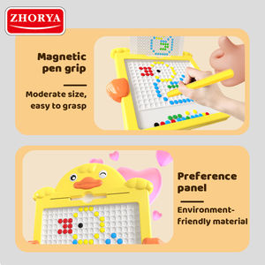 Zhorya pena dan manik anak, papan gambar bentuk bebek lucu untuk balita 3 4 5 6 - Product Image 5