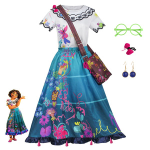 Disfraz de Cosplay de Mirabe para Mujer Adulta con Bolso, Gafas y Pendientes, Disfraz de Anime para Verano 2022 - Product Image 1