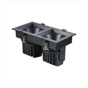 Хит продаж: Встраиваемые квадратные светодиодные светильники COB для помещений, IP20, 12 Вт, 15 Вт, 20 Вт (2*12 Вт, 2*15 Вт, 2*20 Вт), 3000K, 4000K, 6000K - Product Image 1