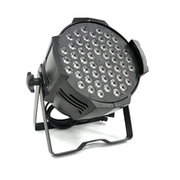 UNOXINE Projecteur LED PAR 54 3W RGBW en aluminium de haute qualité avec contrôle DMX512 IP33 Ra90 CRI - Pour éclairage de discothèque/club