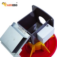 Nouvelle mangeoire à volaille durable avec panneau anti-UV en plastique PP vierge, garantie 1 an pour ligne d'alimentation automatique des volailles