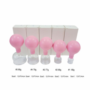 <span class=keywords><strong>Hijama</strong></span> tasses en gros 5 pièces verre Silicone thérapie vVentouses ensemble Massage du <span class=keywords><strong>visage</strong></span> vide Ventouses tasses pour le <span class=keywords><strong>visage</strong></span> - Product Image 2