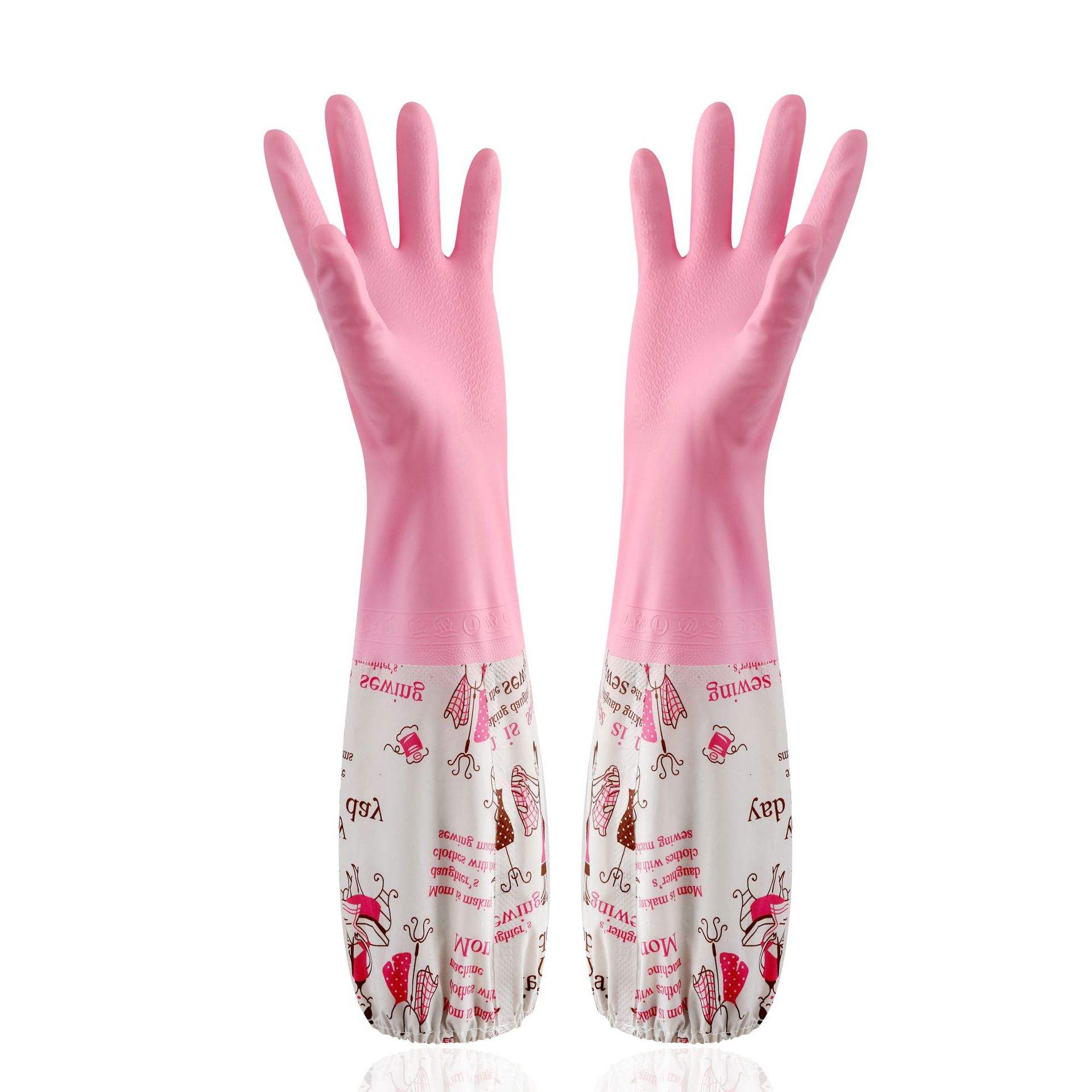 ชุดเดรสสีชมพู