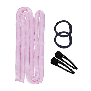 Playboy Heatless Sponge Hair <b>Rollers</b> Rod Type For Voluminous Big Waves Curling <b>Iron</b> With Clips And Bands - Product Image 5