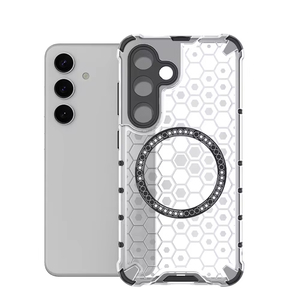 Armadura a prueba de golpes Honeycomb TPU + PC 2 en 1 funda para Samsung Galaxy S25 S24 S23 Ultra <span class=keywords><strong>Plus</strong></span> A56 A36 S24 FE compatible con carga inalámbrica - Product Image 1