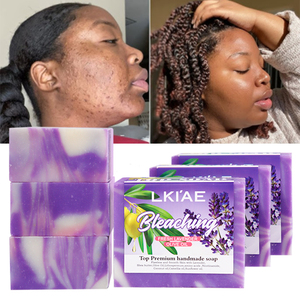 AILKE sabun Lavender alami, sabun Lavender, minyak Camellia alami, manfaat Aromaterapi dan menenangkan, busa mewah, proses dingin 150g - Product Image 2