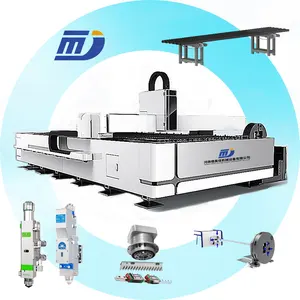 High quality FST 3015 metal stainless steel fiber laser cutting machine for metal sheet 2000w 3000w 5000w 6000w CNC fiber cutter
