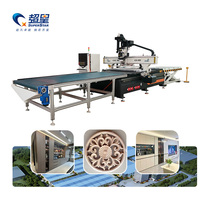 Machine à découpe CNC Superstar / Routeur CNC / Atc / Chargement et déchargement / Machine à travailler le bois pour meubles