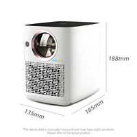 Projecteur intelligent WJ.Y3 1080P HD Système Android 9.0 Son intégré Prise en charge du décodage 4K