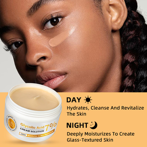 Cuidado DE LA PIEL Iluminador 7% Ácido glicólico <span class=keywords><strong>Crema</strong></span> facial <span class=keywords><strong>Hidratante</strong></span> <span class=keywords><strong>Crema</strong></span> iluminadora de la piel que reduce los poros - Product Image 6