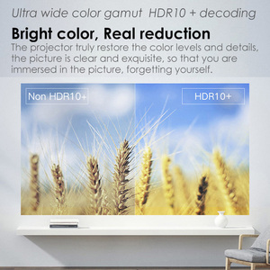 Projecteur intelligent Mijia Xi Ao Mi 2 Pro Dual WiFi AI, 1300 Lumens Keystone Horizontal Theater HDR10 <span class=keywords><strong>Android</strong></span> Video Beamer Projector - Product Image 4