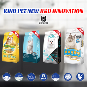 Sac en bambou, Gel de silice, cristaux, bois de pin, Tofu, Bentonite, sable de blé, <span class=keywords><strong>chat</strong></span>, 1 pièce - Product Image 3