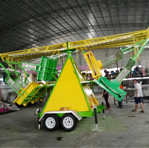 Karnaval binmek eğlence parkı sürmek taşınabilir salıncak dönen römork uçan sandalye hareket - Product Image 3