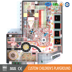 FEC Amusement : Aire <span class=keywords><strong>de</strong></span> <span class=keywords><strong>jeux</strong></span> intérieure commerciale <span class=keywords><strong>de</strong></span> luxe moderne avec <span class=keywords><strong>jeux</strong></span> interactifs, ensemble <span class=keywords><strong>de</strong></span> trampolines personnalisés pour tout-petits et toboggan pour enfants - Product Image 3