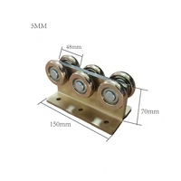 Galet coulissant quatre roues W65 pour plateforme de levage drone