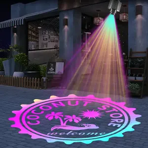 LED Gobo Advertising Logo Projector Customized Logos Accepted Outdoor LED Advertising Light
