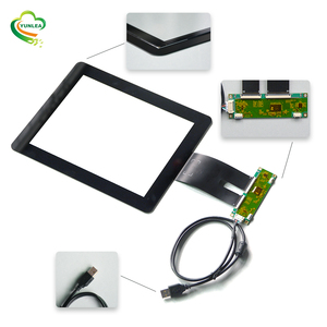 Công nghiệp 10.4 12.1 inch màn hình cảm ứng USB/I2C/RS232 giao diện điện dung pcap màn hình cảm ứng <span class=keywords><strong>Overlay</strong></span> Kit cho LCD hiển thị - Product Image 4