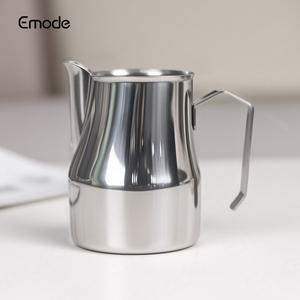 Cà phê công cụ Phụ kiện đánh bóng bề mặt thép không gỉ sữa Frother Espresso Cà Phê Latte cup cà phê sữa <span class=keywords><strong>Pitcher</strong></span> Barista - Product Image 5