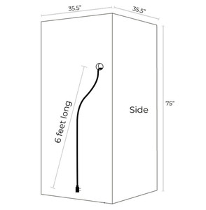 Sauna de infrarrojo lejano EMF bajo para 1 persona de <span class=keywords><strong>madera</strong></span> con cicuta <span class=keywords><strong>canadiense</strong></span> al por mayor - Product Image 6