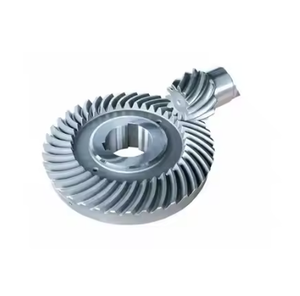 เฟืองเฉียงเหล็กกล้าคุณภาพสูง 100% ผลิตตามสั่ง สำหรับเครื่องจักรกลไก แกนเครื่องยนต์ สภาพใหม่ อุปกรณ์เครื่องมือคุณภาพสูง ราคาแข่งขัน - Product Image 1