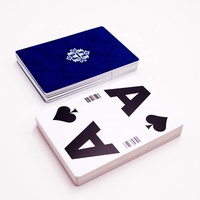 Cartes à jouer publicitaires personnalisées de haute qualité, grand format, écologiques, coins arrondis, usage familial, double face, durables, personnalisables