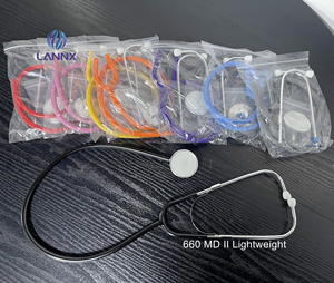 LANNX 660 MD II Lightweight Hot Selling <strong>Doctor</strong> and Nurse Stethoscope Diaphragm Single Head Stethoscope for Adult Estetoscopio - Product Image 6