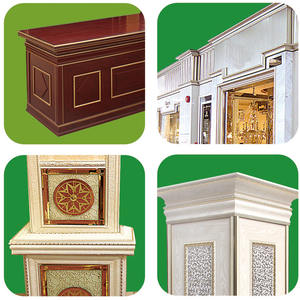 Usine de vente en gros projet d'hôtel intérieur plafond décoratif moulures de corniches décoratives Ps Pop Design moulures de <span class=keywords><strong>corniche</strong></span> - Product Image 2