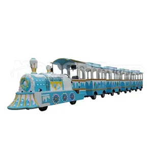 现代厂家直销游乐园游乐设施儿童商场电动火车出售