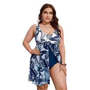 Nuevo Conjunto <span class=keywords><strong>de</strong></span> Bikini <span class=keywords><strong>de</strong></span> Dos Piezas con Malla y Estampado <span class=keywords><strong>de</strong></span> Moda para Mujer, Cintura Alta y Push-Up - Product Image 1