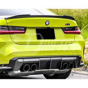 สปอยเลอร์ท้ายรถคาร์บอนไฟเบอร์สำหรับ BMW G80 M3แบบแห้งสไตล์ CS - Product Image 2