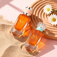 Flacon de parfum 50 ml, flacon de parfum en verre de luxe, atomiseur vide, logo personnalisé, emballage cosmétique rechargeable, OEM