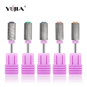 NEW arrive nail drill bits with rhinestone tungsten Carbide nail drill bit for nail electric file