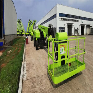 Cherry Picker Ponsel hidrolik, <span class=keywords><strong>Lift</strong></span> <span class=keywords><strong>Boom</strong></span> kecil lengan melengkung dapat ditarik jalur listrik mendorong sendiri dentuman tiang - Product Image 5