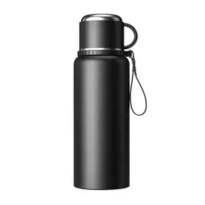 SY58 Supplier 600 800 1000 1500ml Custom Logo Temperature Display Smart Stainless Steel Sports Water Bottle