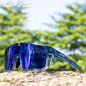 Gafas de Sol Deportivas Kapvoe, Polarizadas, Montura Completa, Resistentes al Viento, para Pesca, Ciclismo, Actividades al Aire Libre - Product Image 2